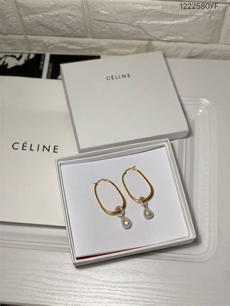 used celine earrings for women